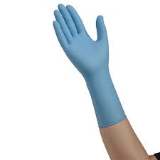 Exam Gloves, Nitrile, Small, Powder-Free (PF), Esteem™ Singles, Blue, Sterile, 100 ea/bx