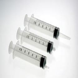 Syringe, 60cc, Luer Lock Tip, 25/bx