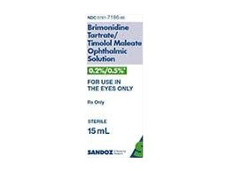 Brimonidine–Timolol 0.2-0.5% O/S 5 ML
