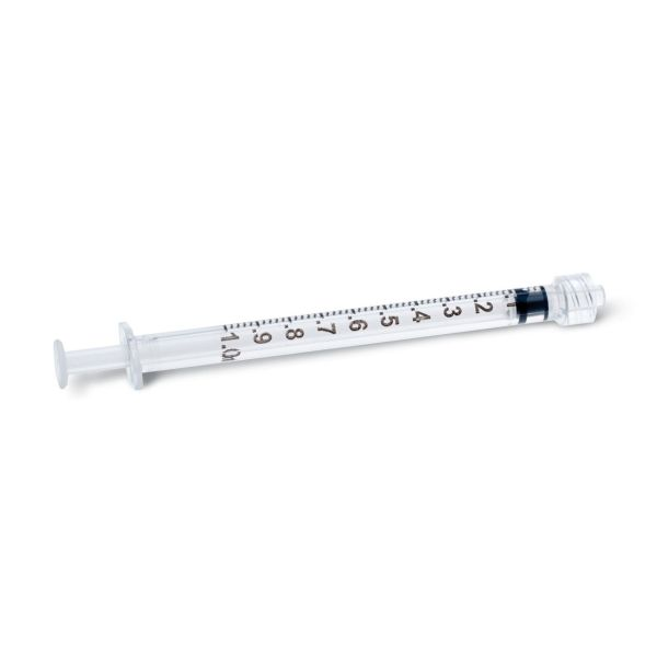 Exel 1cc Syringe Luer Lock Syringe Only 100/box