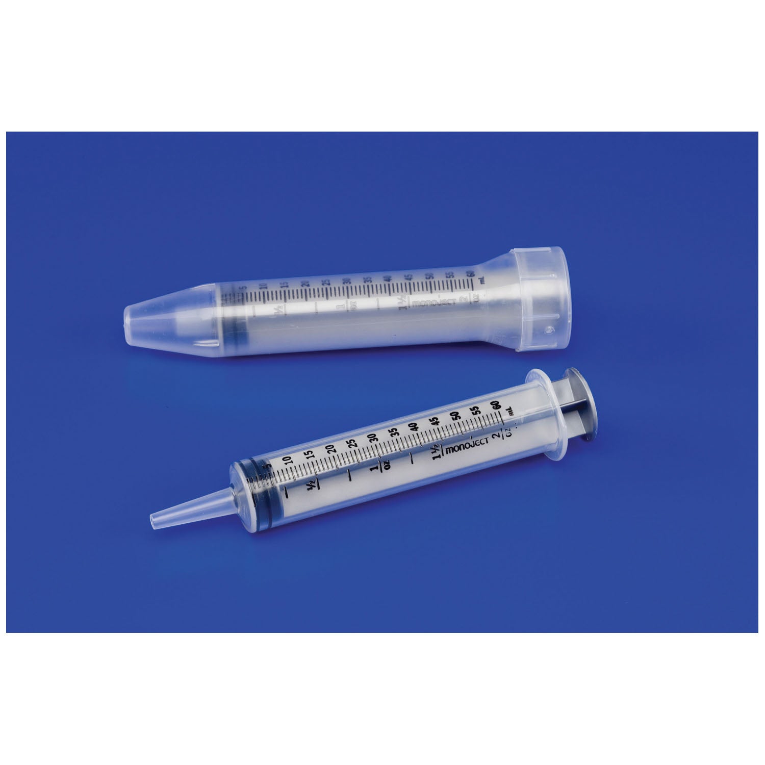 Syringe, 60mL, Toomey Tip, 5cc & ¼ oz Increment Graduations, 20/bx