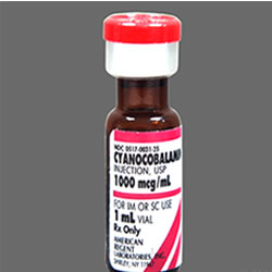 Vitamin B12 (Cyanocobalamin) 1000Mcg/ML