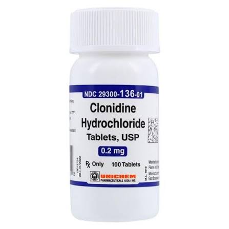 Clonidine HCL 0.2MG TAB 1000