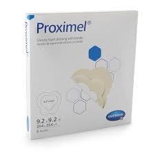 Proximel Basic Foam Wound Dressing 4x4" Adhesive, Sterile, 10/bx