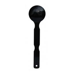 Occluder Single Pinhole Black Handle