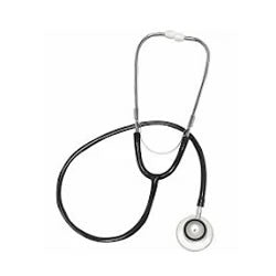 Stethoscope Dual head Black