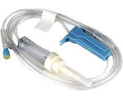 Exel IV Administration Set, Y-Injection Site, 78" Tube, Roller Clamp
