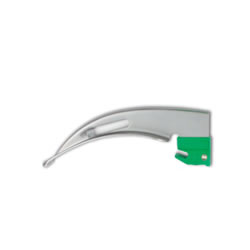 Laryngoscope Blade GreenLine Macintosh Type Size 3 Medium Adult