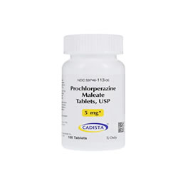 Prochlorperazine Maleate Tablets 5mg Bottle 100/Bt